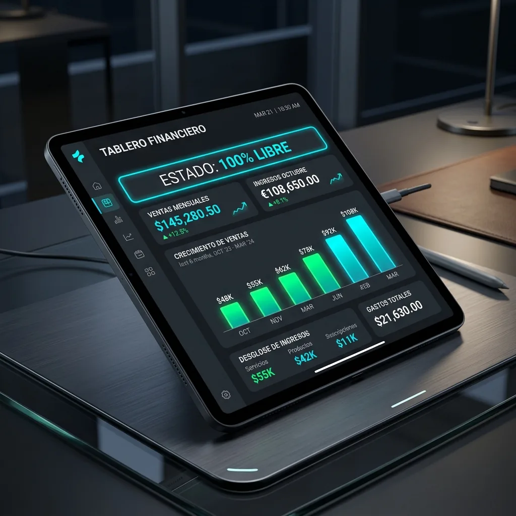 Dashboard Libertad Financiera